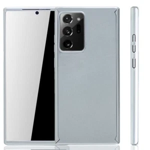 Ochrona Etui na telefon komórkowy do Samsung Galaxy Note 20 Ultra Cover Ochrona wyświetlacza Srebrne - Zdjęcie 1 z 4