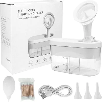 Electric Ear Irrigation Kit with 4 Pressure Modes Ear Wax Removal Cleaner Tool - image 1 of 4