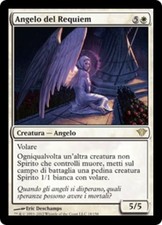 1X Requiem Angel Dark Ascension NM/EX Italian MTG CARD