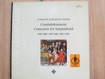Cembalo-Konzerte  Johann Sebastian Bach. Siehe Beschreibung! - Bild 1 von 3