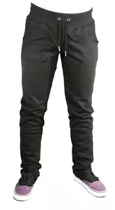 Pantaloni da yoga Bench donna neri Alcester in pile lounge BLNA1373 - Foto 1 di 4