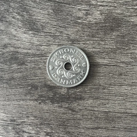 Denmark 2 Kroner Coin 1997 Danmark Cover