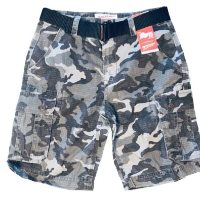 Pantalones cortos cargo Arizona camuflados talla 29 para hombre nuevos con etiquetas Foto 1 de 3