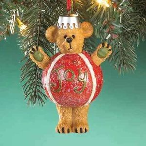 Boyds Bears*JOY BEARSTONE ORNAMENT*New*NIB*Christmas*GIFT IDEAS*Rare*4016677 - Picture 1 of 1