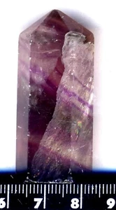 Fluorite Crystal Tower, Wand, Healing Obelisk Point, good color - Picture 1 of 2