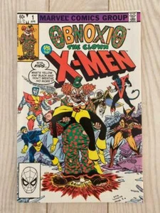 X MEN OBNOXIO THE CLOWN 1 ONE SHOT 1ST APP OF EYE SCREAM VF/NM+ LARRY HAMA 1983 - Picture 1 of 5