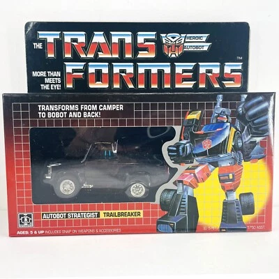 Transformers G1 Trailbreaker Autobot Strategist Action Figure Reissue Toy In Box - Image 1 of 4
