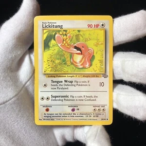 1999, Lickitung, Jungle, Vintage, WOTC, Pokemon Card 38/64 - Picture 1 of 8
