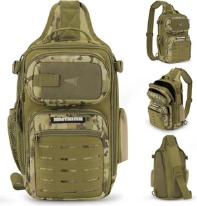 NEW ! Tactical Fishing Sling Tackle Bag / Storage / Camping / Outdoors - Picture 1 of 7