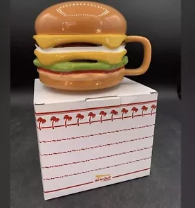 In-N-Out Burger Mug Associate Exclusive Double Double Souvenir Ceramic Cup - Picture 1 of 1