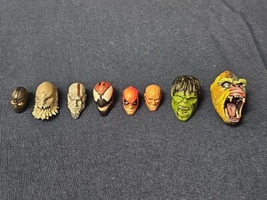 8 NECA ULTIMATE KING KONG HEAD + DEADPOOL + HULK + GOD OF WAR + VENOM + HEADS - Picture 1 of 20