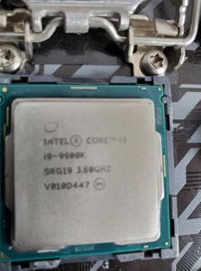 Processeur processeur Intel Core i9 9900K 9900K 3,6 GHz LGA 1151-2 *FONCTIONNE PARFAITEMENT* - Photo 1/4