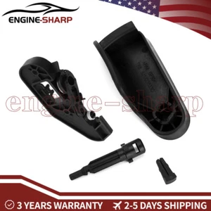 Set of Hood Latch Release Handle 8J1823533C 8J1823633C For 2008-2015 Audi TT TTs - Picture 1 of 10