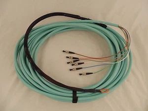 W-1744-BX 47607 50ft GR2-50UM 10GB 6 strand ST OCC Fiber Optic Cable 40-1 - Picture 1 of 3