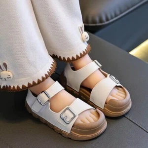 Anti-Kick Kinder Sandalen Mit Riemen Kinderschuhe Sommer - Bild 1 von 12