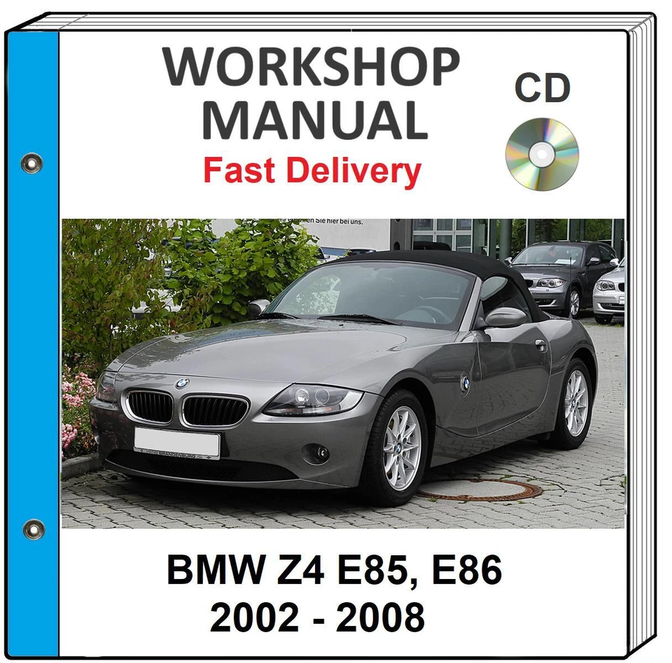 BMW Z4 2002 2003 2004 2005 2006 2007 2008 СЕРВИС РЕМОНТ МАСТЕРСКОЙ РУКОВОДСТВО НА CD - Изображение 1 из 1