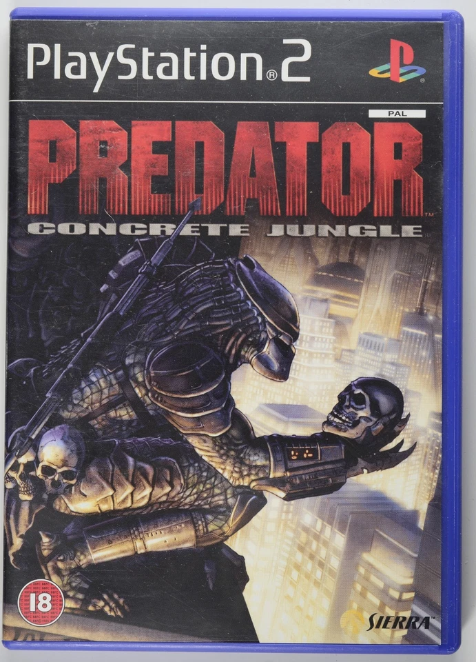 Predator: Concrete Jungle (PS2, 2005) - Action & Adventure / Cult Classic - Image 1 of 4