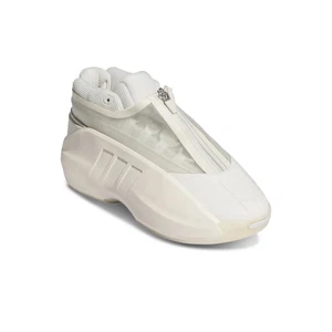 Adidas Men's Chalk White Crazy IIInfinity Shoe sneakers IH2663 FREE SHIPPING - Picture 1 of 4