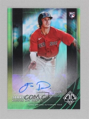 2022 Topps Transcendent Collection VIP Party /20 Jarren Duran Rookie Auto RC - Image 1 of 2