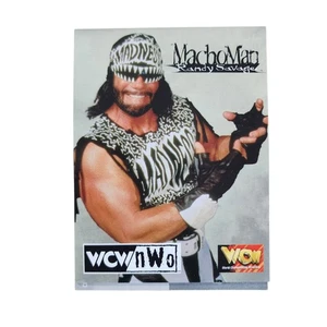 Tarjeta emergente de lucha libre Macho Man Randy Savage WCW vs nWo WOW 1998 WWE - Imagen 1 de 3