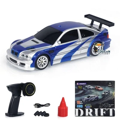 1:43 4WD RTR RC Race Car w/ Gyroscope Full-Scale Radio Control Mini Toy Vehicles - Image 1 of 4