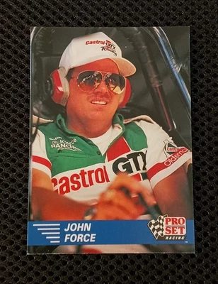 1991 Pro Set NHRA #17 John Force Rookie Card RC - HOF - Image 1 of 2