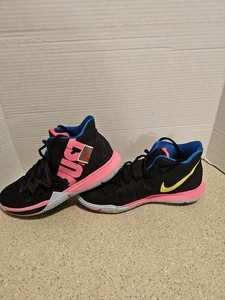 RARE🔥 Nike Kyrie 5 Just Do It Hyper Pink Men's 7y Basketball Shoes AO2456-003 - Picture 1 of 10