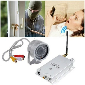 1.2G LED Wireless Infrared Night Vision Camera Home Security Monitoring 802C Set - Picture 1 of 6