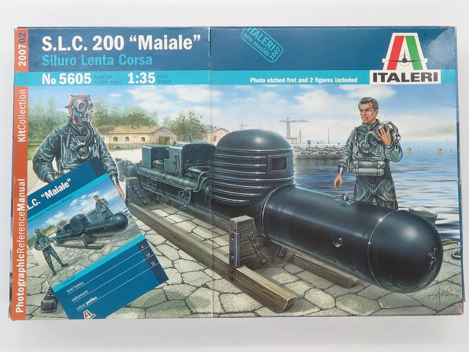 ITALERI 5605 - S.L.C. 200 "Maiale" Siluro Lenta Corsa  1:35 - Immagine 1 di 4