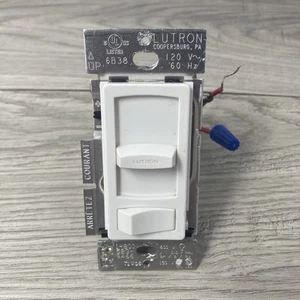 Lutron Skylark Contour CTCL-153P Single Pole 3-Way Dimmer Light Switch White OEM - Picture 1 of 8