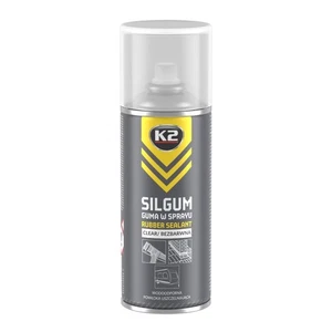 K2 SILGUM DICHTSPRAY, GUMMISPRAY, FARBLOS, FÜR DACHRINNEN, KAMINE, DÄCHER, 400 m - Bild 1 von 8