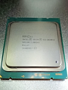 PACK OF 2 Intel Xeon E5-2630 v2 six Core CPU 2.60 GHz, 15 MB SmartCache SR1AM - Picture 1 of 4