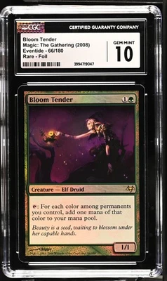 BLOOM TENDER Eventide Foil Rare CGC 10 MTG [Nostalgium] - Image 1 of 2