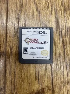 Chrono Trigger Nintendo DS AUTÉNTICO Square Enix RPG Versión EE. UU. Solo cartucho - Imagen 1 de 4