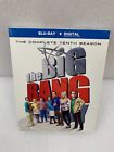 The Big Bang Theory: The Complete Tenth Season Blu-Ray Excellent Discs + Insert