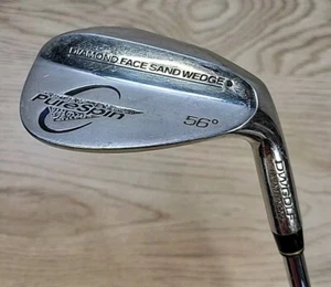PureSpin Diamond Face Tungsten Sole 56° Sand Wedge Pure Spin 35.5" Steel Shaft - Picture 1 of 16