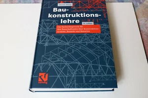 Baukonstruktionslehre, Martin Mittag, 18. Auflage 2000, Vieweg & Sohn, sehr gut - Bild 1 von 8