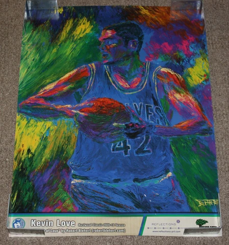 Minnesota Timberwolves Kevin Love The Age Of Love 24x18 Poster Cover