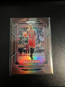 2022-23 Panini Monopoly Prizm DeMar DeRozan #13 Bronze Brown #124/249 Bulls - Picture 1 of 2