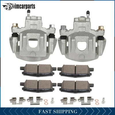 Rear Brake Calipers And Ceramic Pads For Toyota Highlander Lexus RX330 2004-2006 - Image 1 of 4