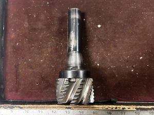 MACHINIST OfCe TOOL LATHE MILL R8 Arbor with Shell Face Mill - Picture 1 of 5