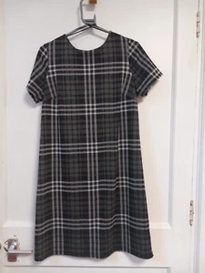 Vestido Et vous Gris Patinador Talla 12 Manga Corta Hasta la Rodilla Algodón Para Mujer’s - Imagen 1 de 8
