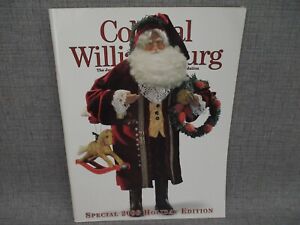 Colonial Williamsburg Magazine Special 2006 Edition Santa on the cover