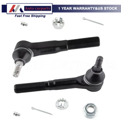 2X Front Outer Tie Rod Ends for 2005- 2007 Ford F-250 F-350 Super Duty ES80790 - Image 1 of 4