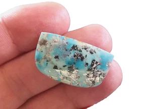 Piedra Natural Turquesa, Cabujón No Estabilizado, Gran Cantidad Disponible - Imagen 1 de 10