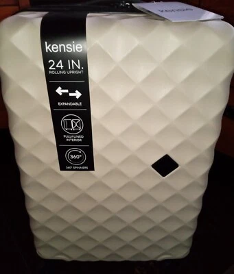 Kensie Tigard Coll. 24" Exp. Hardside Rolling Upright luggage, Ginger - Image 1 of 4