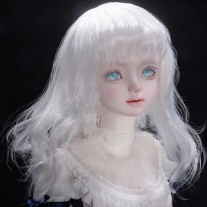 1/4 BJD SD Ball Jointed Doll Resin Girl Bare Doll with Face Makeup eyes Handmade - Picture 1 of 7