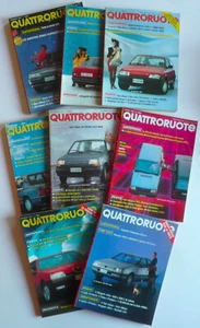 Quattroruote 1987. Lotto-Annata con 8 riviste (380/381/382 mancanti). Ed. Domus - Picture 1 of 3