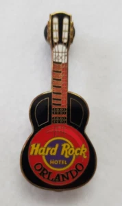 Hard Rock Cafe HRC Orlando Hotel 2006 Thermometer Akustikgitarre Pin - Bild 1 von 17