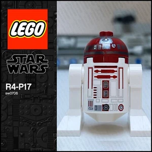 GENUINE LEGO Star Wars Minifigure R4-P17 Obi Wan's Astromech Droid sw0706 R4P17 - Picture 1 of 6
